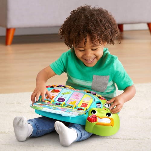 Touch And Teach Sea Turtle Interactive Learning Book - Green