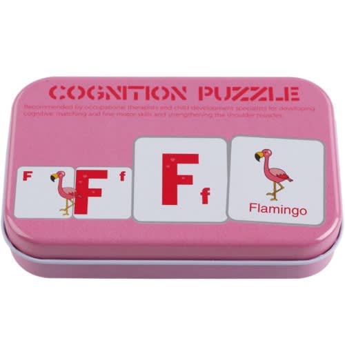 Cognition Jigsaw Puzzle Flash Cards - Alphabet