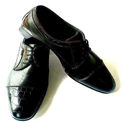 Kemal Tanca Derby Shoe - Black