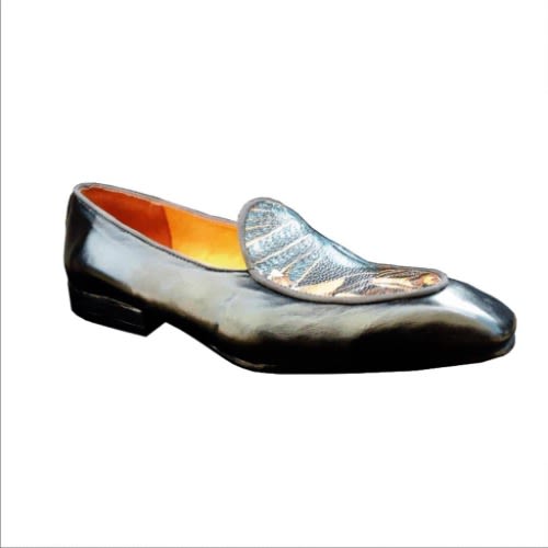 Men's Two Tone Belgian Loafers Shoe