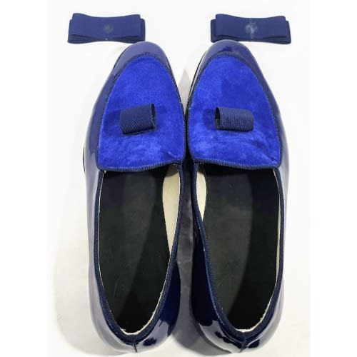 Damilare Formal Tuxedo Shoe - Blue