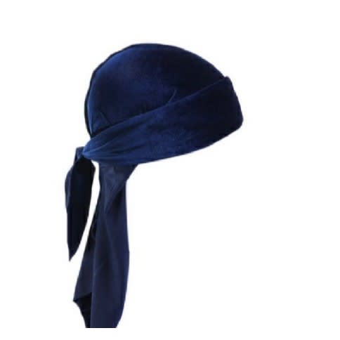 Velvet Durag - Navy Blue