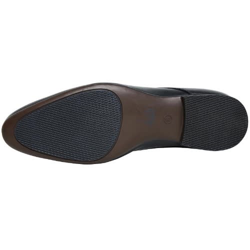 Mens Leather Derby Shoes Black