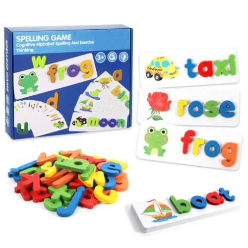 Spelling Game Matching Letter For Kids