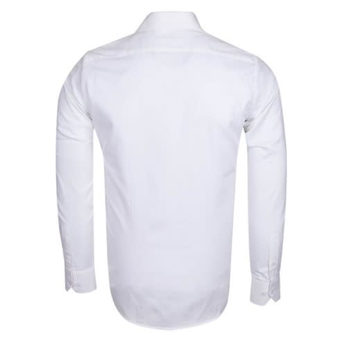 Men's Formal Shirt - Set Of 2 - White And Pink