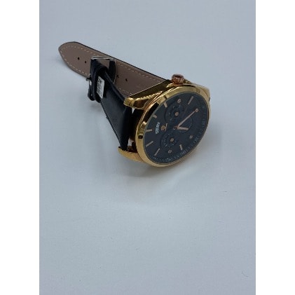 Leather Wrist Watches For Men -Black