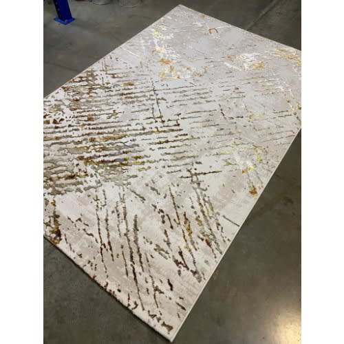 Pattern Center Rug - 5 By 7ft  - Multicolor