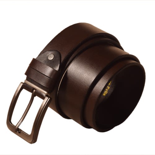 Leather Belt  - Brown