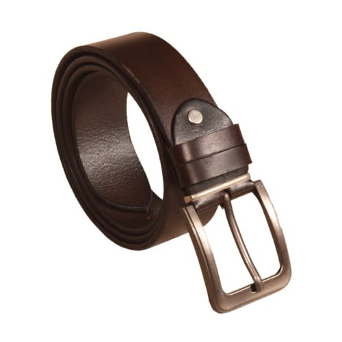 Leather Belt  - Brown