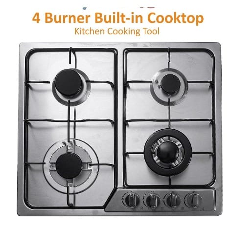 Newcastle Built-in 4 Burner Cooktop