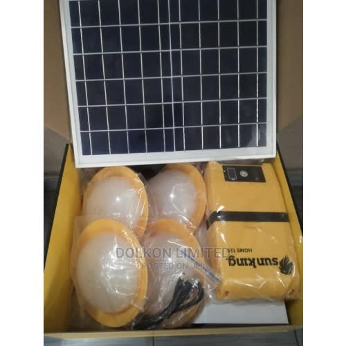 Solar Lighting- Home 120- 800 Lumens - 4 Light Bulbs