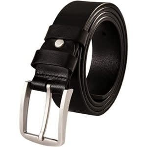 Men Leather Belt - 2-n-1 Set