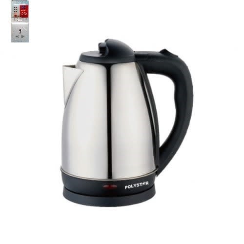 1.8 Litre Stainless Steel Electric Kettle - Pv-k1855t + Free Surge