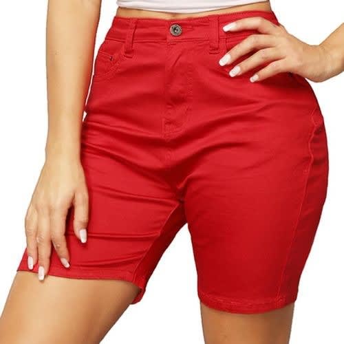 Women's Rolled Cuff Denim Short
