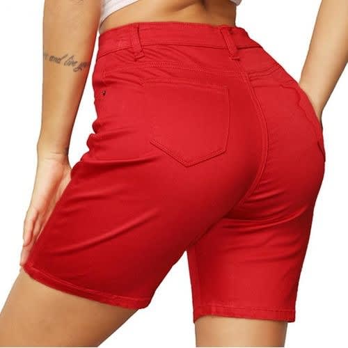 Women's Rolled Cuff Denim Short