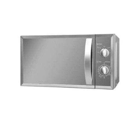 20L Mirror Microwave Oven H20mommi - Silver