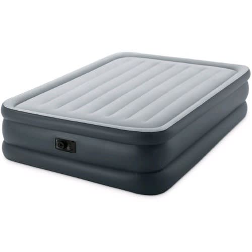 Inflatable Queen Size Air Bed With In-built Electric Pump