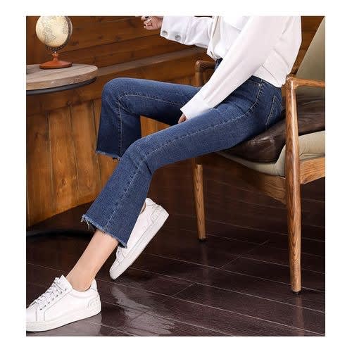 Female Flare Down Jeans
