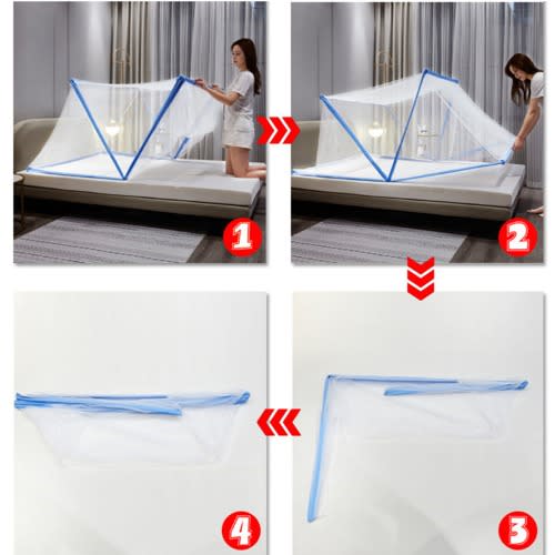 Collapsible Tent Net Suitable For 4 By 6 And 5 By 6 Bed