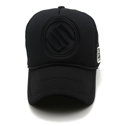 Uz Crew Trucker Cap - Black