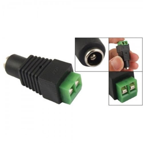 CCTV BNC Female Power Plugs - 10 Pieces