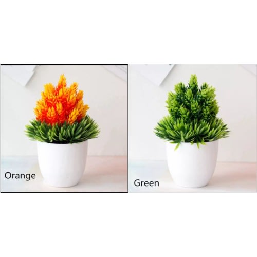 Artificial Bonsai Table Plant Decor - 2pcs