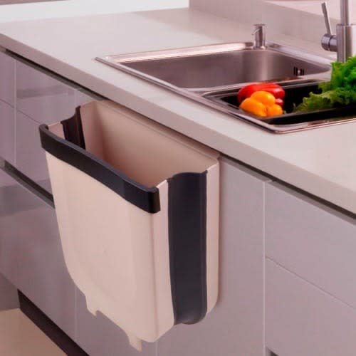 Folding Waste Bin Hanging Trash Can
