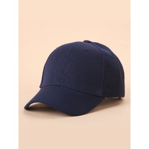 Plain Face Cap  - Unisex - Navy Blue