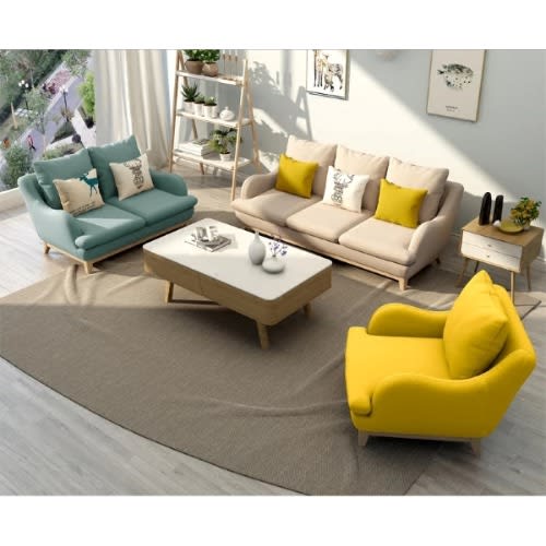 Brandon Spring Lounge Sofa - Mixed