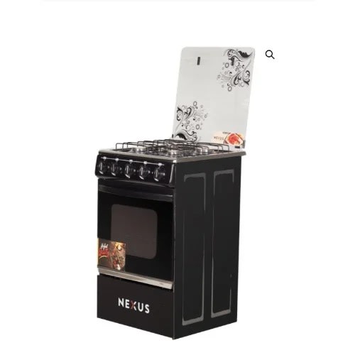 Standing Gas Cooker - 4 Gas Burners - 4+0 With Oven - 50x55cmnx-5055