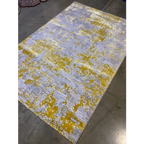 4ft By 6ft Retro Pattern Multicolor Center Turkish Rug