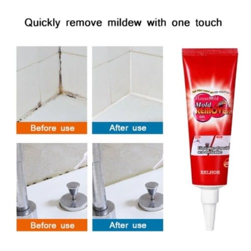 Household Quick Mold Remover & Sterilization Gel For Bathroom & Kitchen Wall Tiles - 120g