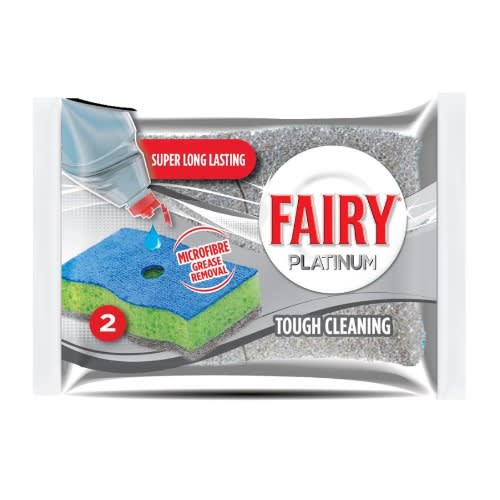 Fairy Platinum Sponge, 2-pack