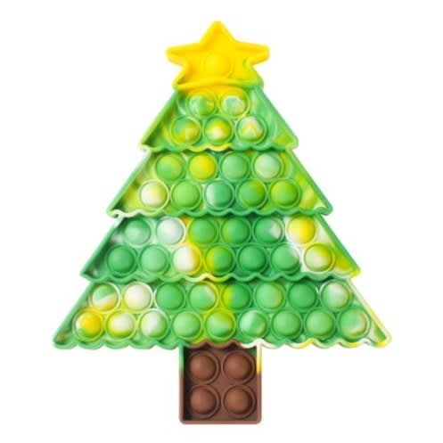 Pop It Christmas Tree Tie-dye