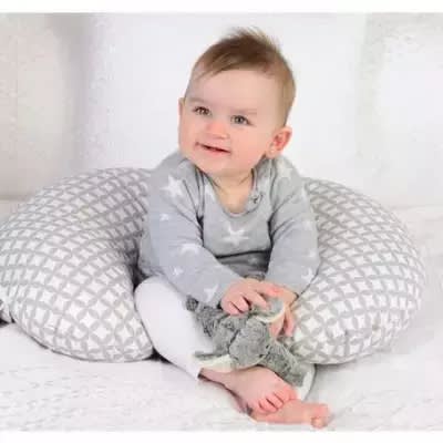 Kids Comfort Breastfeeding Pillow - Grey