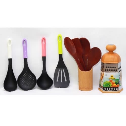 Non-stick Spoon - Woodenspoon And Grater