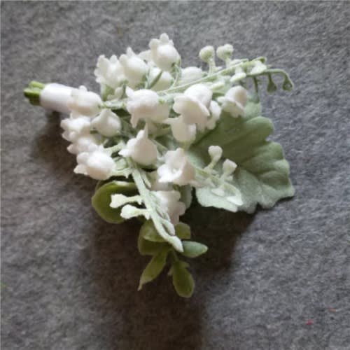 Jasmine Wedding Boutonniere