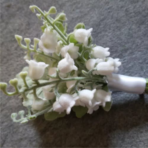 Jasmine Wedding Boutonniere