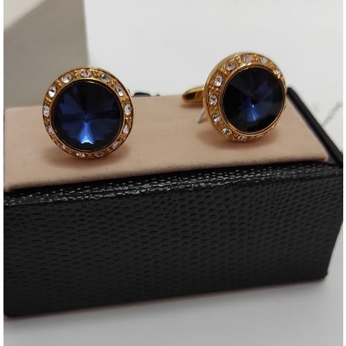 Men Cufflinks 14 - Gold