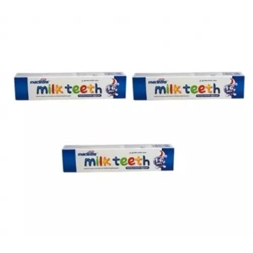 Milk Teeth Toothpaste - 1-6 Years - 3 Packs -50ml