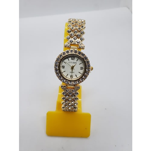 Women's Glitter Wristwatch Plus Free Earrings