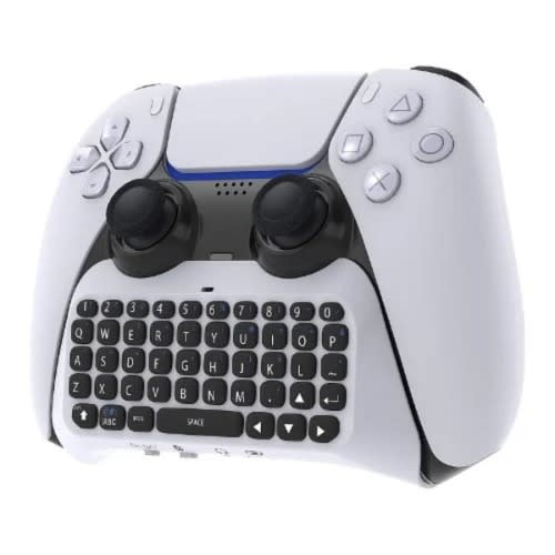 Wireless Controller Keyboard For Ps5 - Bluetooth 3.0 Mini Gamepad Chatpad