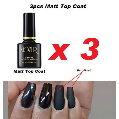 Matt Top Coat Uv Nail Gel Polish