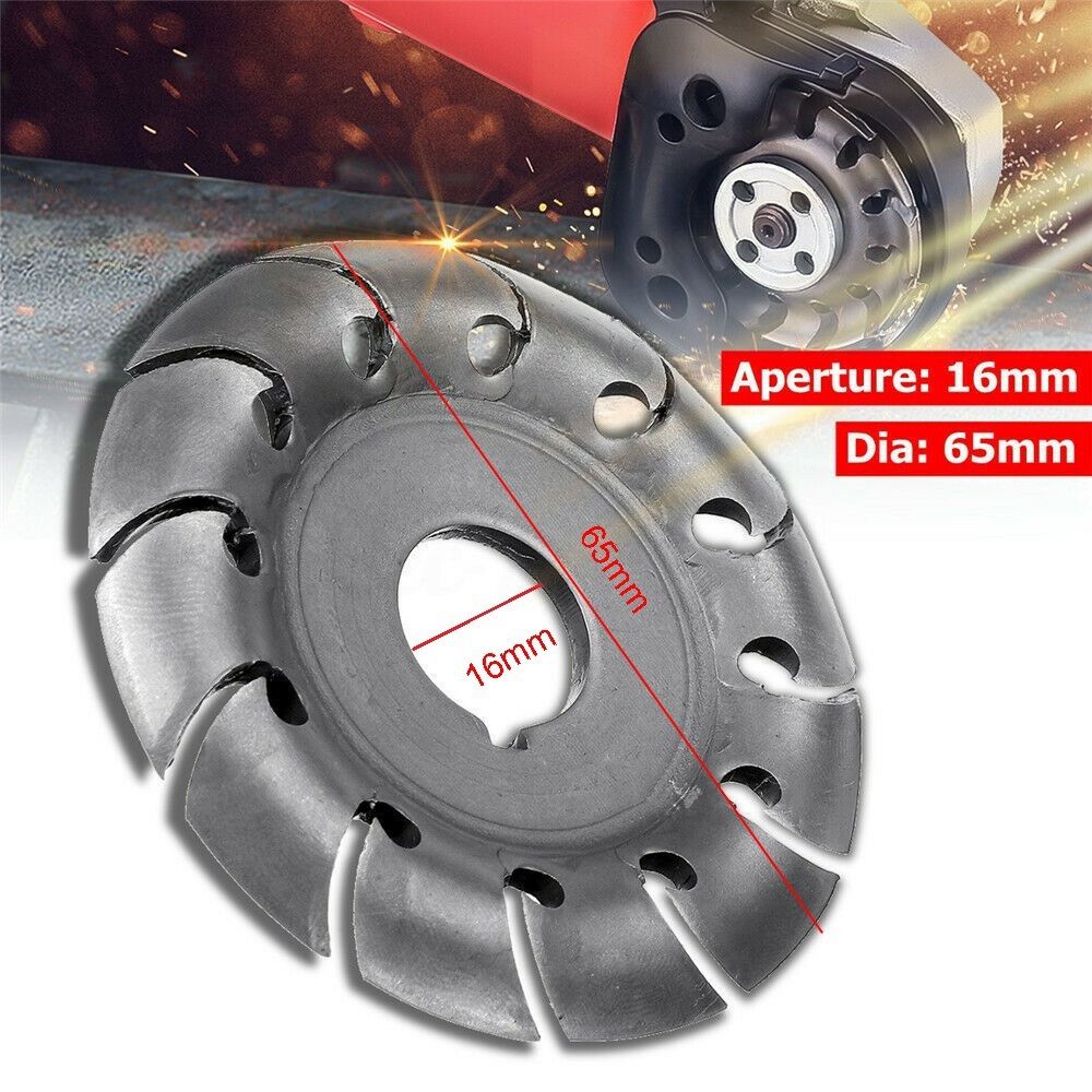 Wood Carving Disc Angle Grinder Wheel Disc 2.56 Inch 12