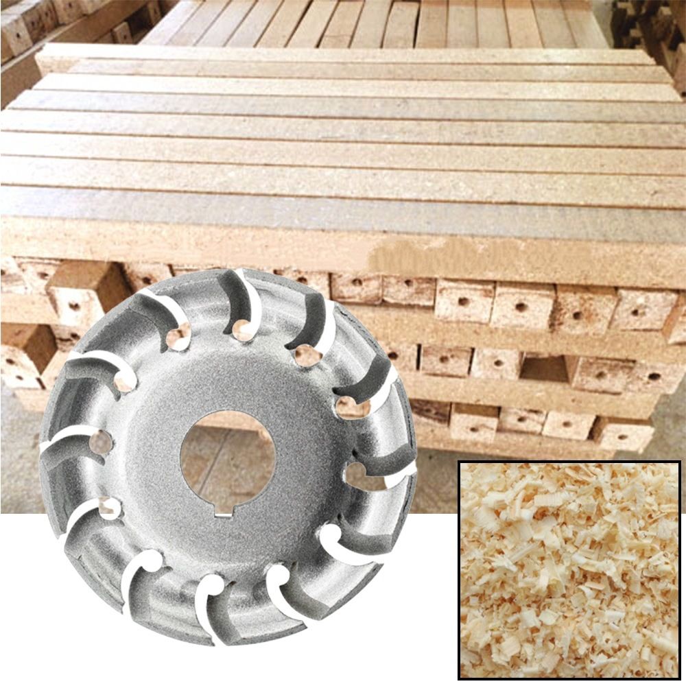 Wood Carving Disc Angle Grinder Wheel Disc 2.56 Inch 12