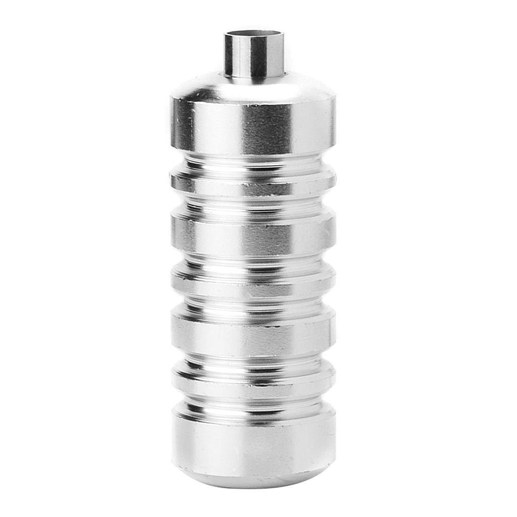 Tattoo Machine Handle Grips Tip  Tube Tattoo  Supply Silver