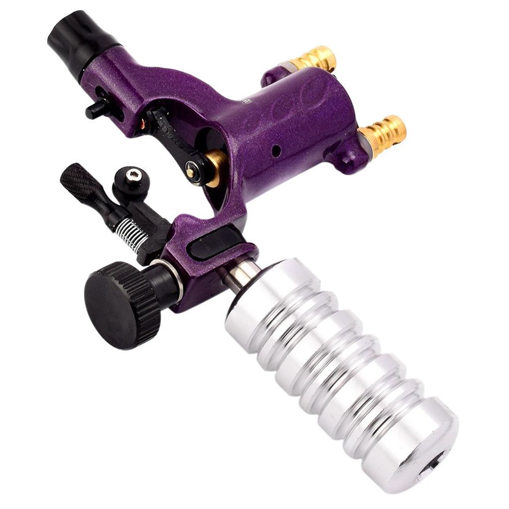 Tattoo Machine Handle Grips Tip  Tube Tattoo  Supply Silver