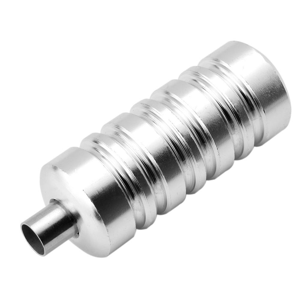Tattoo Machine Handle Grips Tip  Tube Tattoo  Supply Silver