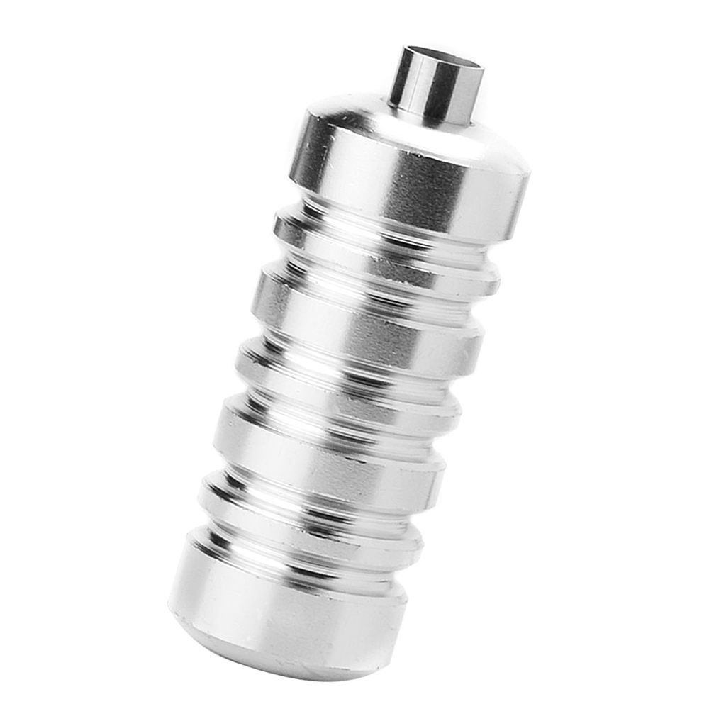 Tattoo Machine Handle Grips Tip  Tube Tattoo  Supply Silver