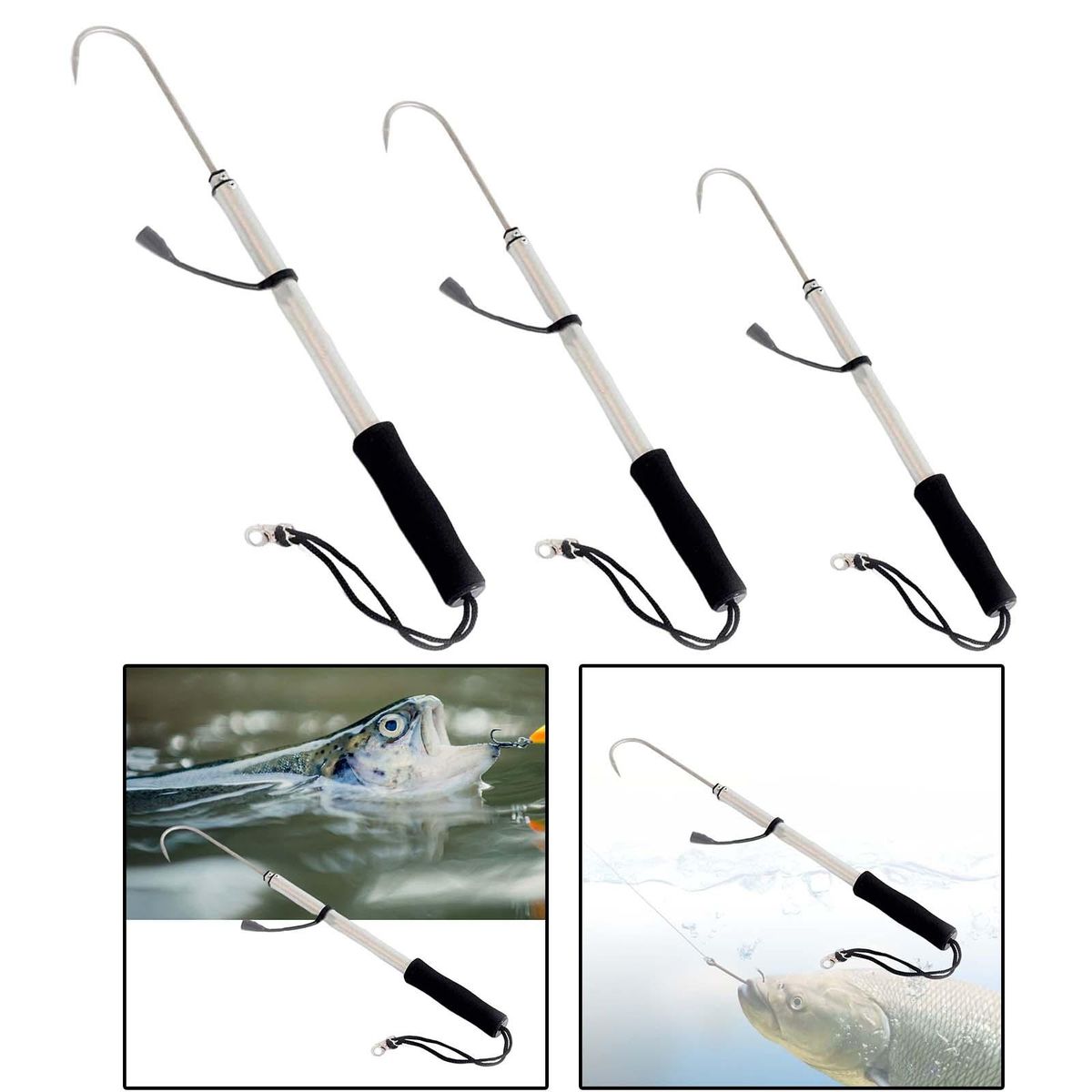 Fishing Gaff Fish Lip Gripper Fishing Tool Lip Grabber